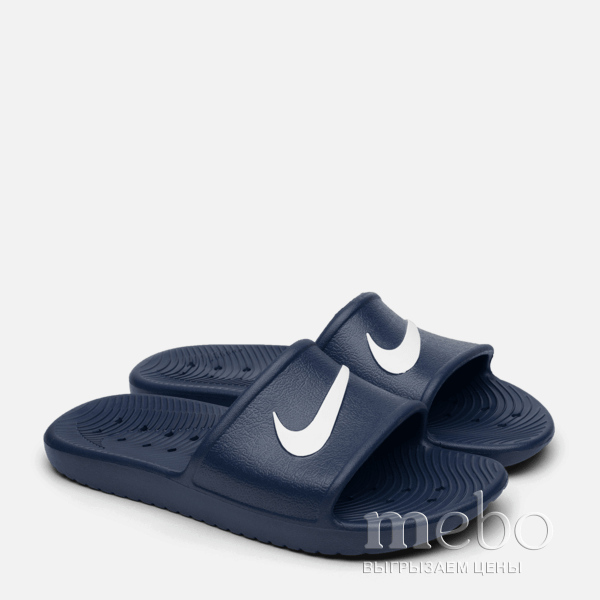 Шльопанці Nike Kawa Shower 832528-400: мужские Сланці і шльопанці - 2 | mebo.com.ua