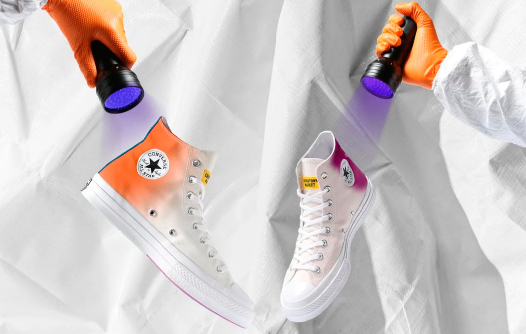 Компания Converse выпустила обувь, которая меняет цвет