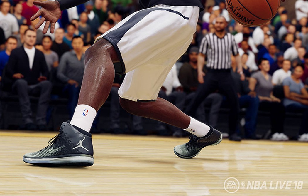 NBA Live 18 представило всему миру невероятно реалистичные модели кроссовок 