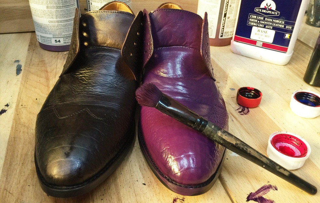 Учимся правильно красить обувь  - 3 | mebo.com.ua