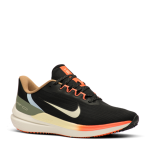 Кроссовки Nike Air Winflo 9 Black Green Safety Orange DX6040-071