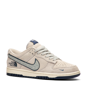 Кроссовки Nike SB Dunk Low The North Face Grey Navy Blue FC1688-179M