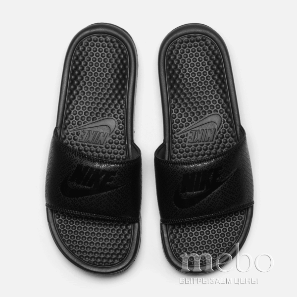 Шльопанці Nike Benassi JDI 343880-001: мужские Сланці і шльопанці - 4 | mebo.com.ua