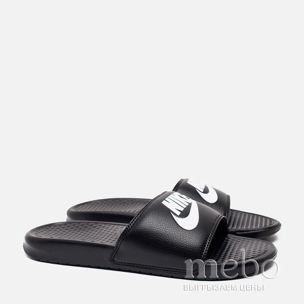Шльопанці Nike Benassi JDI 343880-090: мужские Сланці і шльопанці - 3 | mebo.com.ua