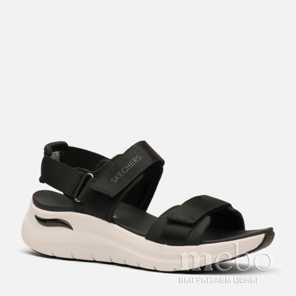 Сандалии Skechers Arch Fit 2.0-Go-Getter 119465-BLK: женские Сланці і шльопанці