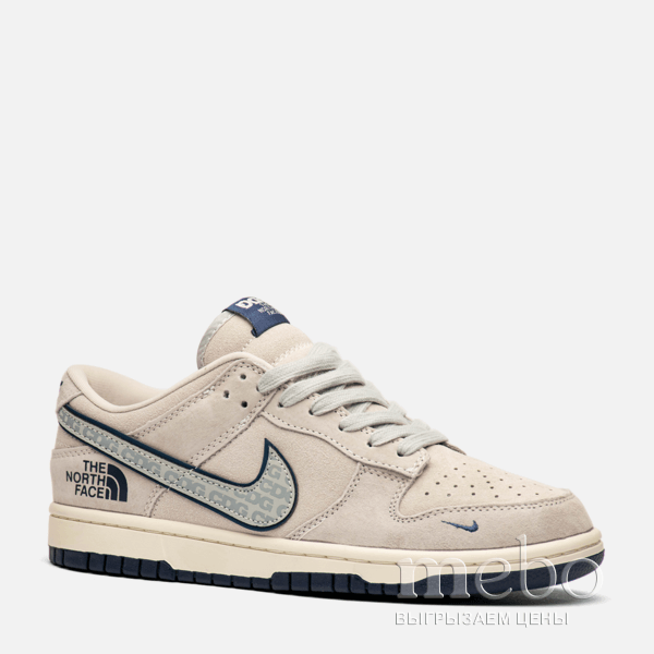Кроссовки Nike SB Dunk Low The North Face Grey Navy Blue FC1688-179W | mebo.com.ua