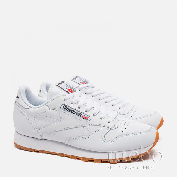 Кроссовки Reebok Classic Leather White 49803: женские Кроссовки - 3 | mebo.com.ua