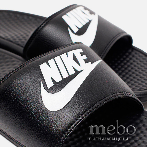 Шльопанці Nike Benassi JDI 343880-090: мужские Сланці і шльопанці - 6 | mebo.com.ua