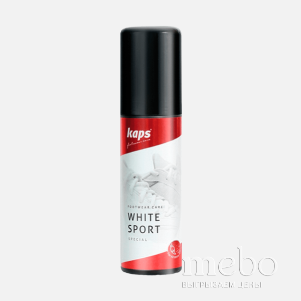 Крем-краска для обуви Kaps White Sport 75 ml 04512: 